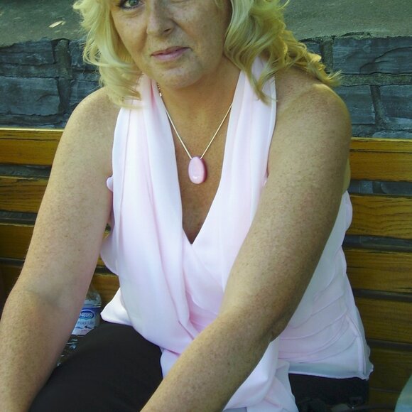 Ruffled Pink Chiffon Halter Top - Picture 8 of 8